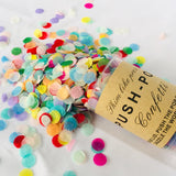 Popxstar Paper scraps push music confetti push tube holding a small salute wedding spray flower tube Push-Popconfetti