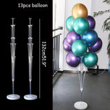 Popxstar Round balloon stand arch balloons wreath ring for wedding decoration baby shower kids birthday parties Christmas Ballon garland