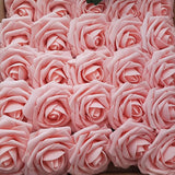 Popxstar 10/20/30 Heads 8CM Artificial PE Foam Rose Flowers Bride Bouquet Flower For Wedding Party Decorative Scrapbooking DIY Flower