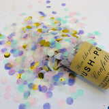 Popxstar Paper scraps push music confetti push tube holding a small salute wedding spray flower tube Push-Popconfetti