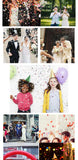 Popxstar Paper scraps push music confetti push tube holding a small salute wedding spray flower tube Push-Popconfetti