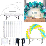 Popxstar Adjustable Table Balloon Arch Kits DIY Birthday Party Wedding Decoration Balloons Column Stand Baby Shower ballon Accessories