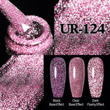 Popxstar 7.5ml Purple Reflective Cat Magnetic Gel Polish Semi Permanent Soak Off UV Led Gel Varnish Spring Nail Art Manicures