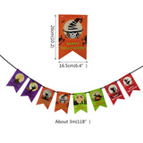 Popxstar Year Happy Halloween Banner Garland for Halloween Home hanging ornament Decorations Kids Child Favors Creative gift