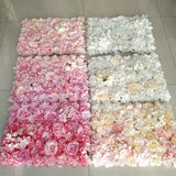 Popxstar 1PC 40x60cm Artificial Flower Wall Wedding Decoration flower mats Rose Fake Flowers Artificial Decorations flower Panels