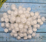 Popxstar 20Pcs/lot 4cm PE Foam Silk Rose Artificial Flowers Heads for Wedding Home Decoration DIY Scrapbooking Wreath Fake Rose Flower