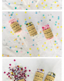 Popxstar Paper scraps push music confetti push tube holding a small salute wedding spray flower tube Push-Popconfetti