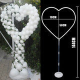 Popxstar Round balloon stand arch balloons wreath ring for wedding decoration baby shower kids birthday parties Christmas Ballon garland