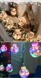 Popxstar LED Curtain String Light Ball Christmas Decoration Christmas and New Year DIY Decorative Light String Christmas Decoration