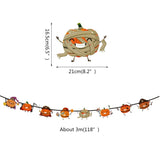 Popxstar Year Happy Halloween Banner Garland for Halloween Home hanging ornament Decorations Kids Child Favors Creative gift