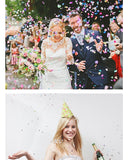 Popxstar Paper scraps push music confetti push tube holding a small salute wedding spray flower tube Push-Popconfetti