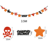 Popxstar Year Happy Halloween Banner Garland for Halloween Home hanging ornament Decorations Kids Child Favors Creative gift