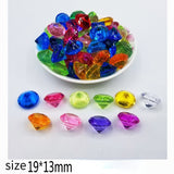 30-250pcs Acrylic Diamond Artificial Gem Animal Plant  Party Vase Filler Birthday Gift Craft Decoration Easter Valentines Day