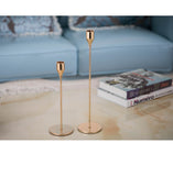 Popxstar 3Pcs/Set Chinese Style Metal Candle Holders Simple Golden Wedding Decoration Bar Party Living Room Decor Home Decor Candlestick