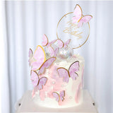 Popxstar Valentine's Day Gittler Happy Birthday Cake Topper Bling Sparkle Decoration Sign Happy Birthday Cake Topper Girl`s Birthday Dessert Decor