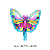 Popxstar New Insect Cartoon Butterfly Self-Styled Aluminum Foil Balloon Outdoor Activities Kid Toy Photo Props Birthday Party Decoration