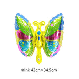 Popxstar New Insect Cartoon Butterfly Self-Styled Aluminum Foil Balloon Outdoor Activities Kid Toy Photo Props Birthday Party Decoration