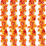 Popxstar 1.75M Red Maple Leaf Vine Garland Decoration Autumn Thanksgiving Autumn Decoration Outdoor Hanging Vine Artificial Maple Leaf