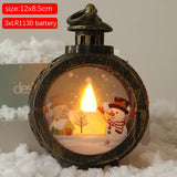 Popxstar Christmas Wind Light Christmas Tree Hanging Ornaments Navidad  Room Decor Noel Xmas Gifts New Year Lamp Home Decoration