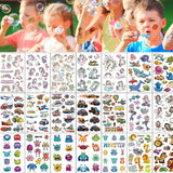 Popxstar 10pcs Fake Tattoo Stickers Cartoon Temporary Tattoo Kids Children Hands Arm DIY Body Art Tatuaze Dla Dzieci Tatuajes Temporales