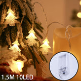 Popxstar Christmas Wind Light Christmas Tree Hanging Ornaments Navidad  Room Decor Noel Xmas Gifts New Year Lamp Home Decoration