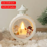 Popxstar Christmas Wind Light Christmas Tree Hanging Ornaments Navidad  Room Decor Noel Xmas Gifts New Year Lamp Home Decoration