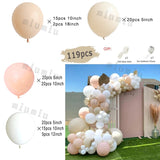 Popxstar White Metal Gold Balloon Garland Arch Kit Girl Propose Wedding Party Latex Birthday Ballons Gender Reveal Baby Shower Decoration