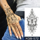 Popxstar Waterproof Temporary Tattoo Sticker I Love You Flash Tattoos Lip Print Butterfly Flowers Body Art Arm Fake Sleeve Tatoo Women