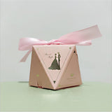 Popxstar Fashion Green Forest Style Wedding Candy Box Creative Thanks Gift Packing Boxes Festival Sugar Chocolate Bag Party Suplies