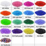 Popxstar Wedding Decoration 1000PCS 4.5mm Crafts Crystal Confetti Table Scatters Clear Crystals Centerpiece Events Party Festive Supplies