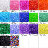 Popxstar Wedding Decoration 1000PCS 4.5mm Crafts Crystal Confetti Table Scatters Clear Crystals Centerpiece Events Party Festive Supplies