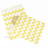 Popxstar 50pcs/ Lot treat candy bag high quality Party Favor Paper Bags Chevron Polka Dot Stripe Printed Paper craft Bags Bakery Bags