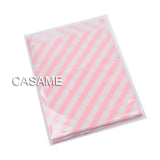 Popxstar 50pcs/ Lot treat candy bag high quality Party Favor Paper Bags Chevron Polka Dot Stripe Printed Paper craft Bags Bakery Bags